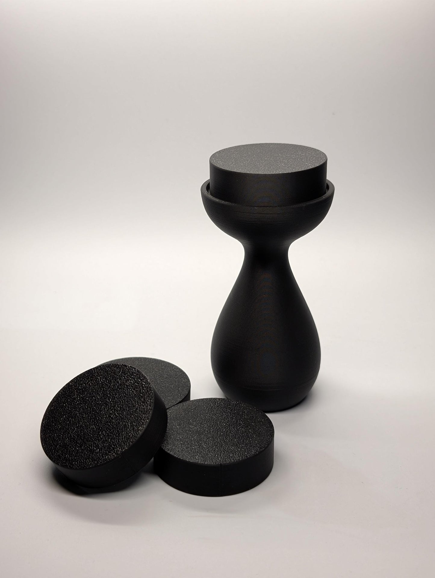 Miniature Painting Handle with Swappable Magnetic Tops & Mounting Putty