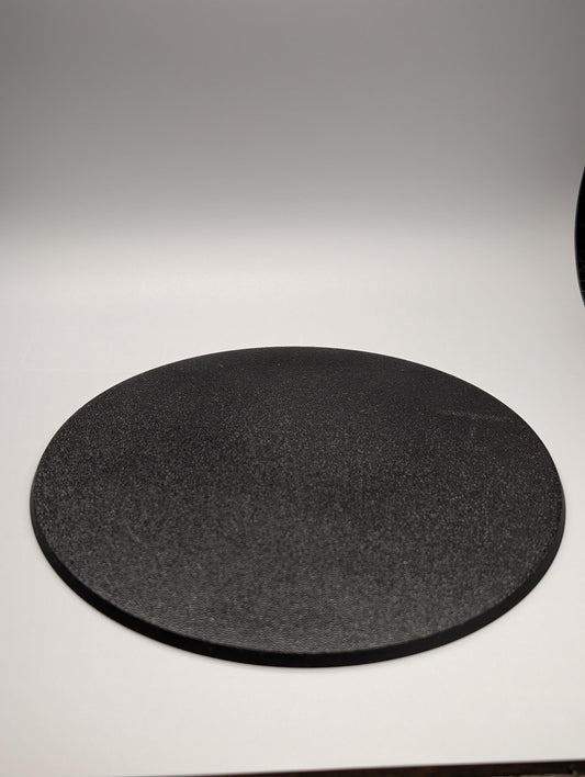 6-Inch 160mm Textured Miniature Base - Large Base for Wargaming, Dioramas & Objective Markers
