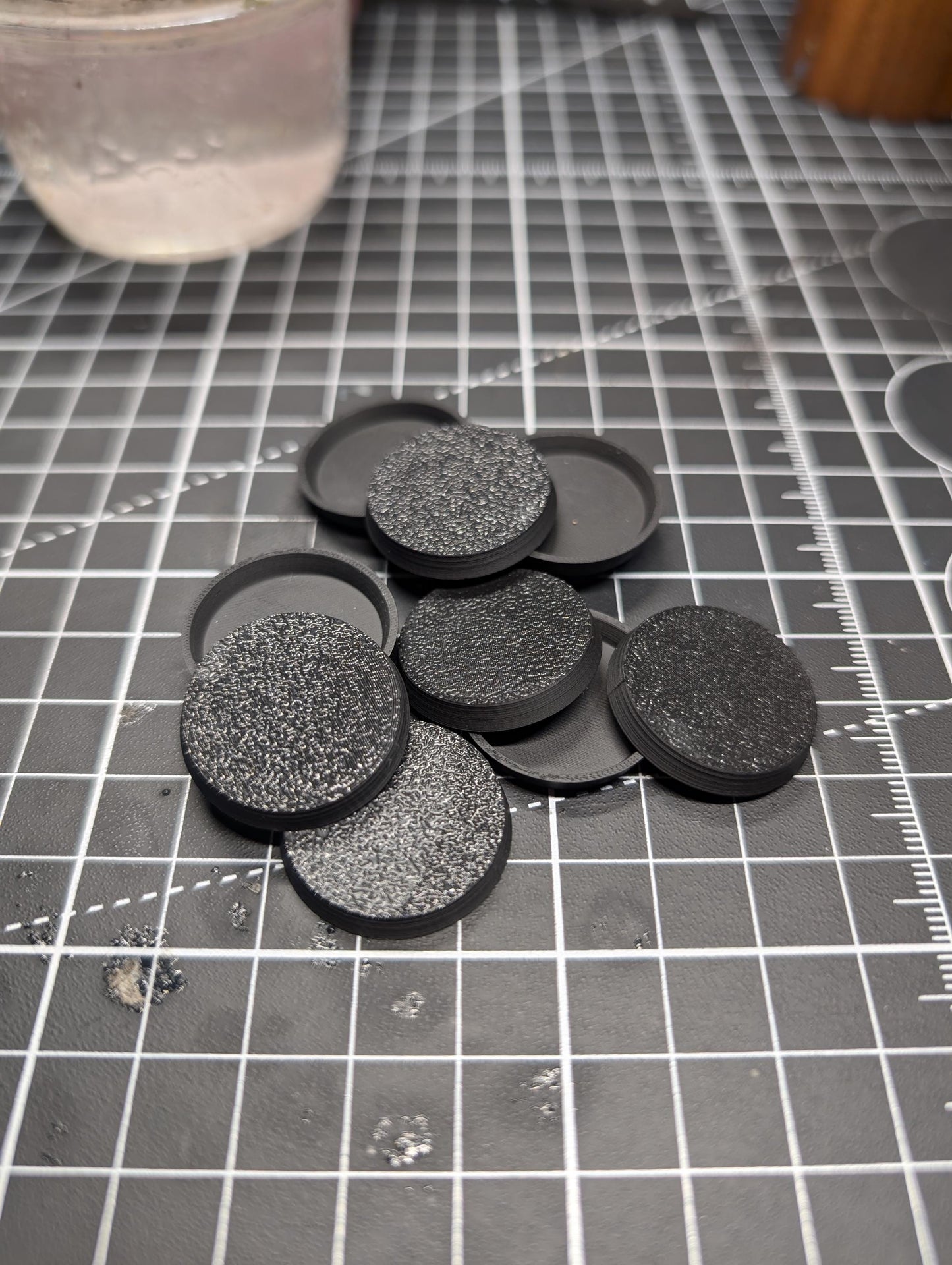 Various Size Round Bases for Tabletop Miniatures