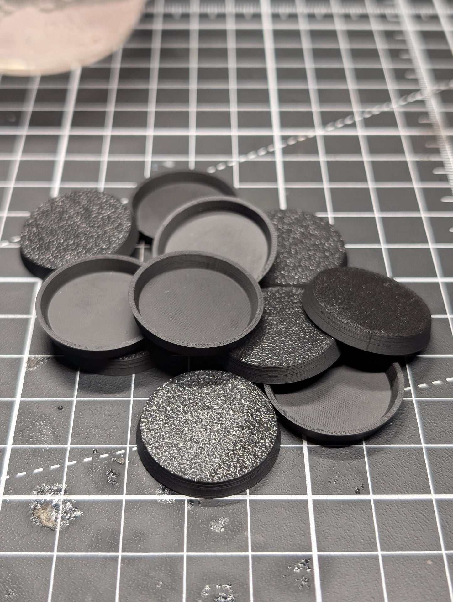 Various Size Round Bases for Tabletop Miniatures