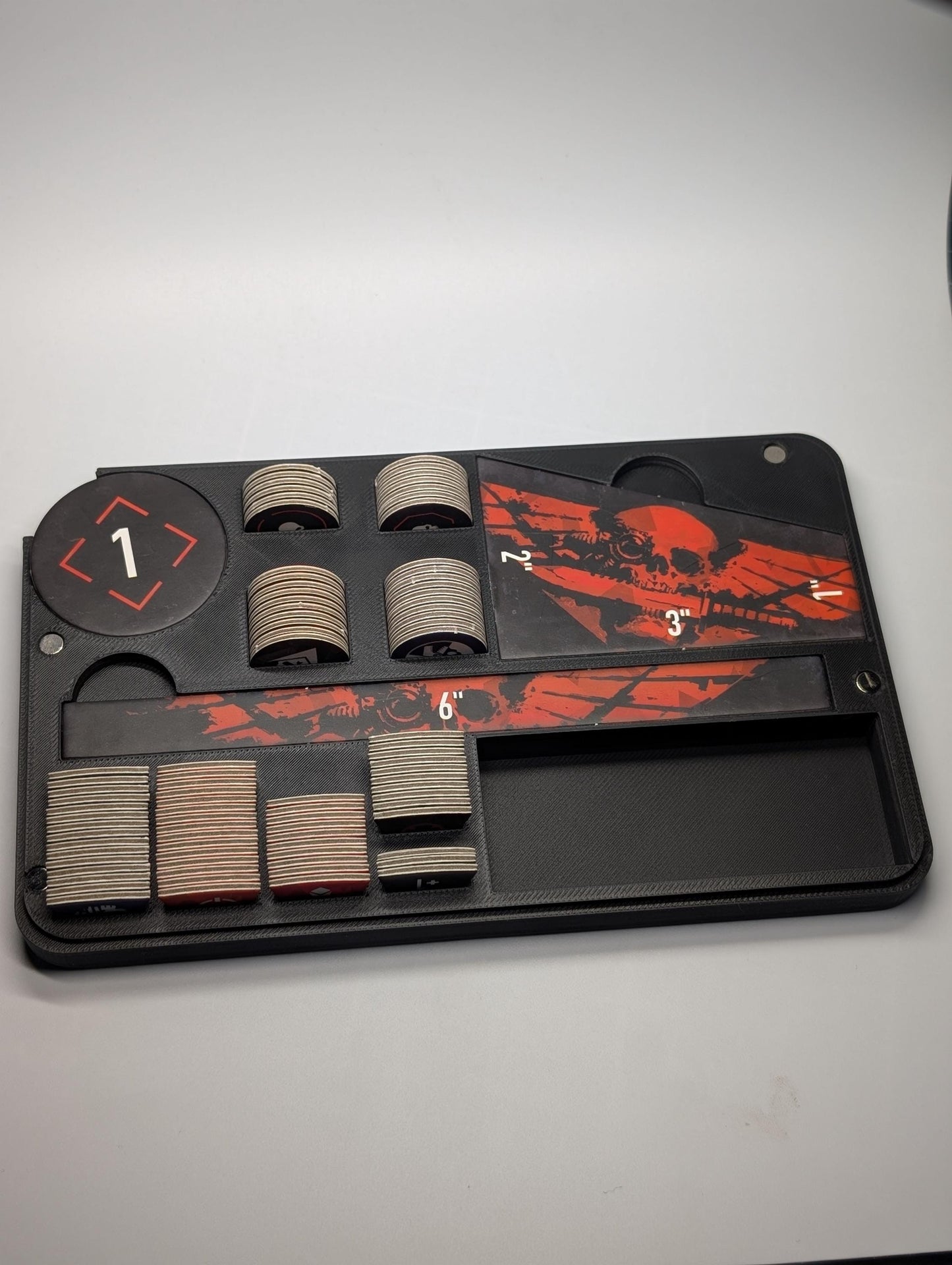 Kill Team 2024 Token storage case with Game Tracker