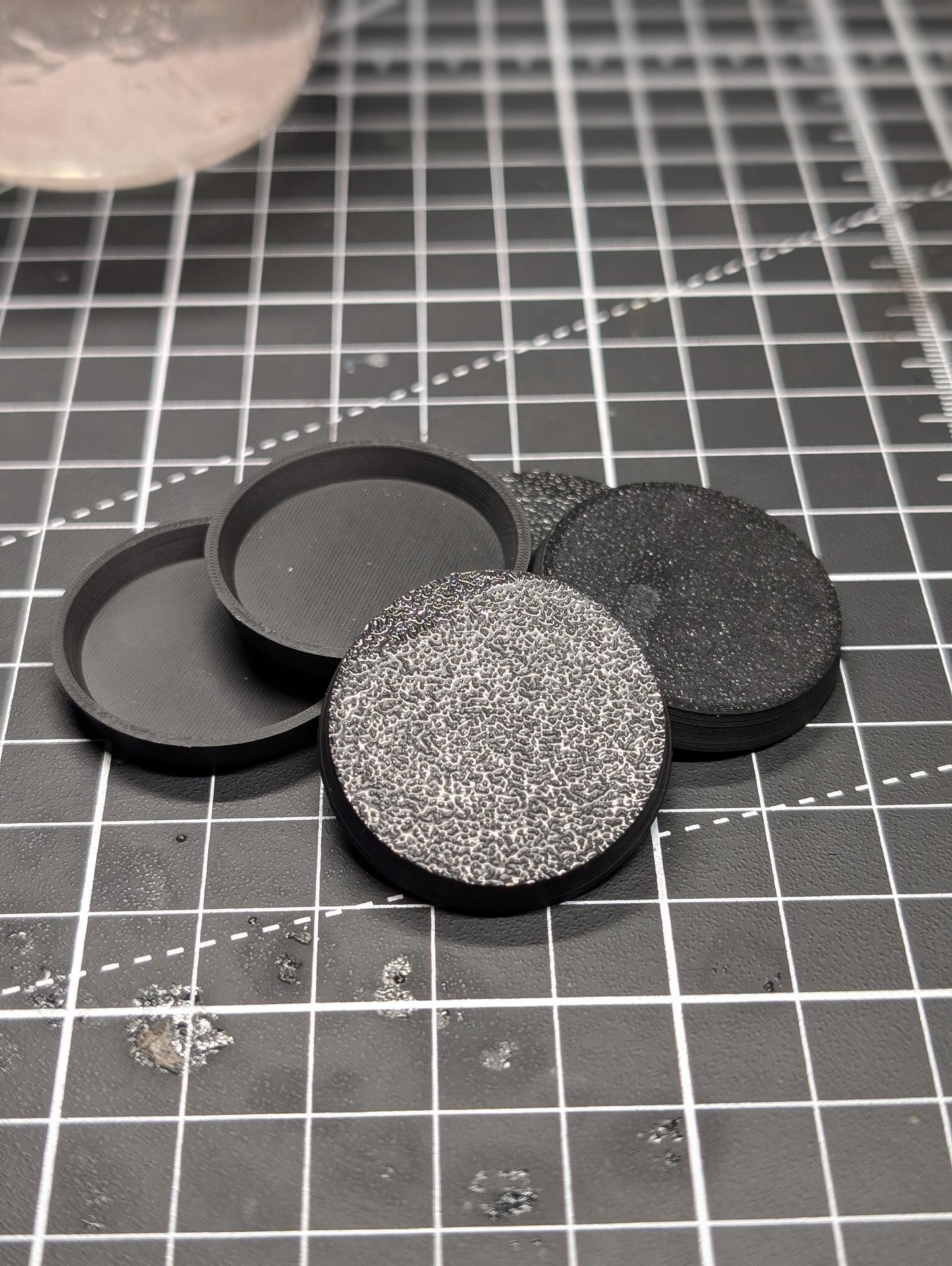 Various Size Round Bases for Tabletop Miniatures