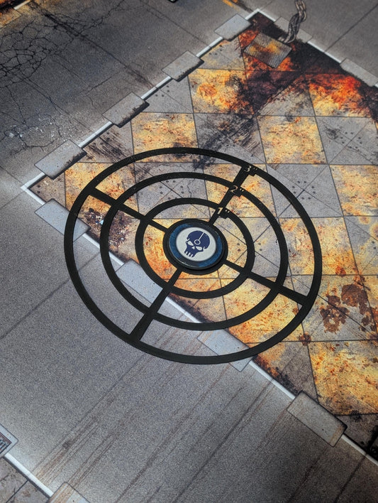 6" Objective Marker Set (6-Piece) – Precision Gaming Accessory for Tabletop Wargames