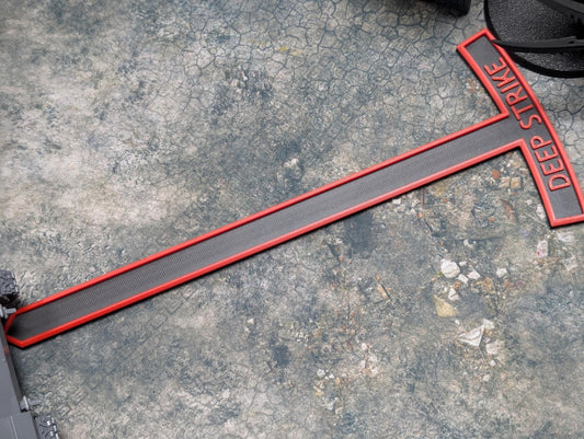 9" Deep Strike Measuring Marker set of 2 - Wargaming Accessory