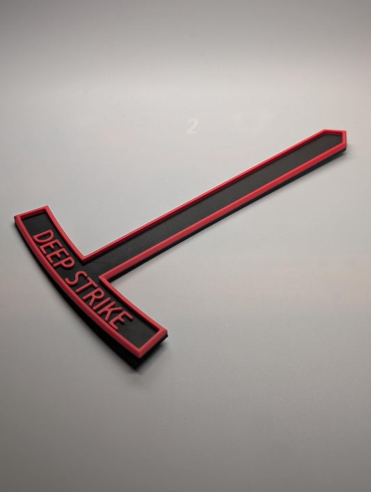 6" Deep Strike Measuring Marker set of 2 - Wargaming Accessory